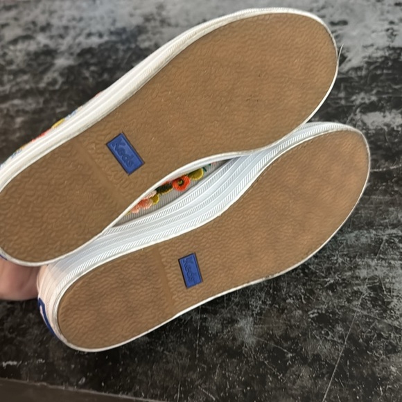 Keds x Rifle Paper Co Floral Triple Kick Sneakers Size 5 - Picture 7 of 8